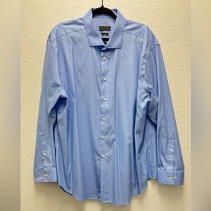Men’s Calvin Klein Light Blue Slim Fit Non Iron Dress Shirt